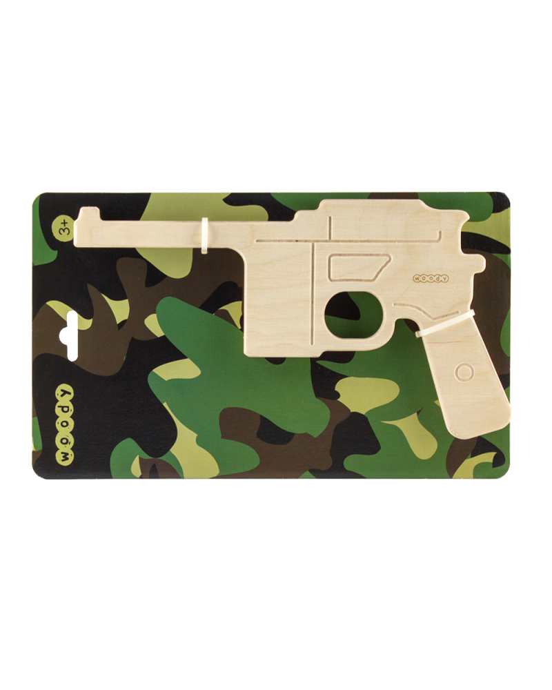 wooden pistol